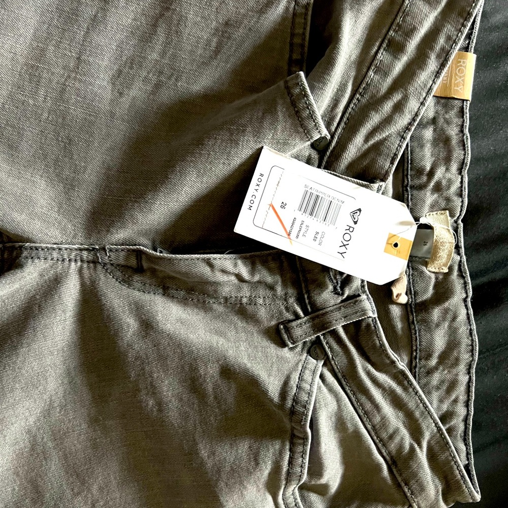 Roxy Gray Skinny Jeans